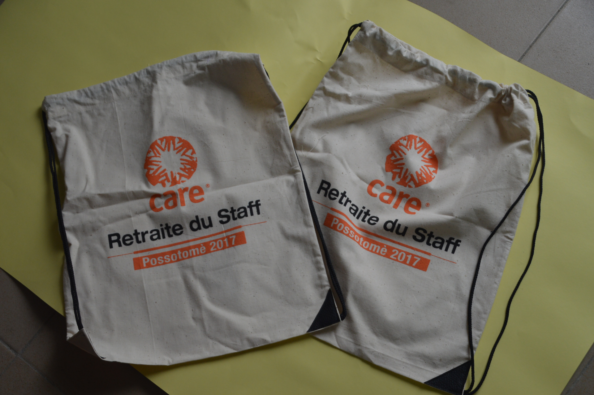 Sacs en toile — CARE International