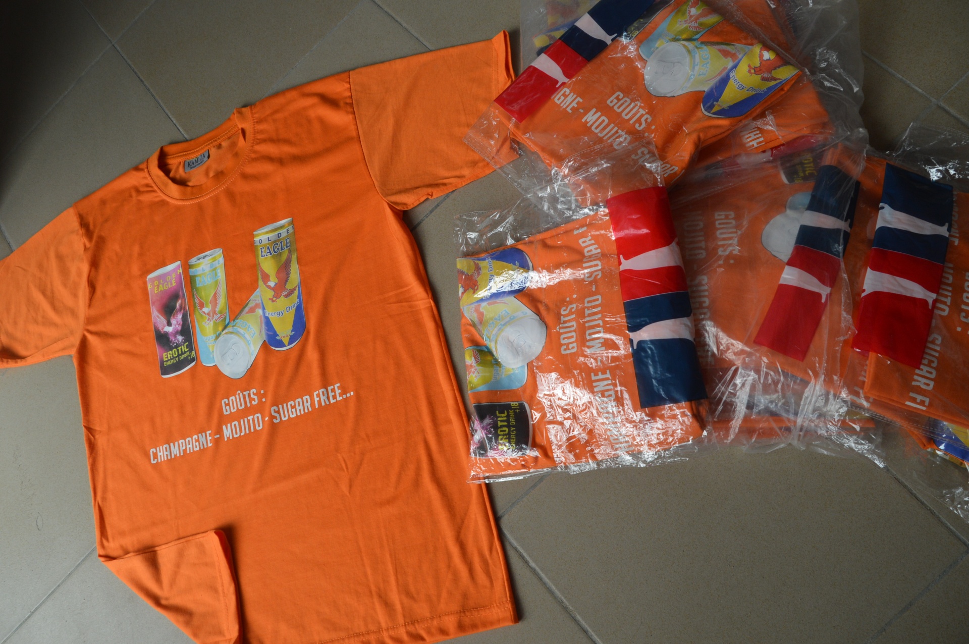 T-shirts événementiels — Golden Eagle